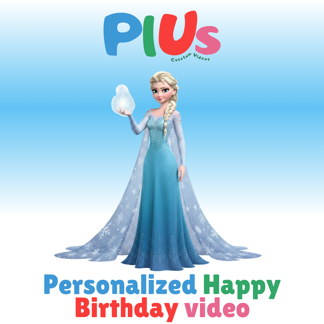 Personalized Happy Birthday video