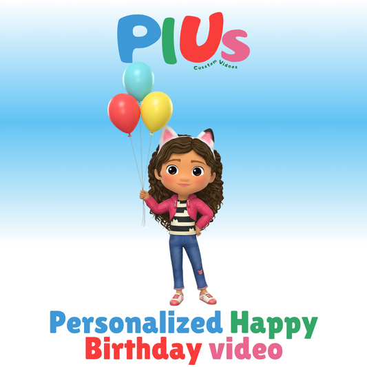 Personalized Happy Birthday Video