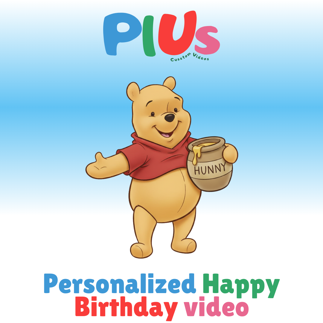 Personalized Happy Birthday video