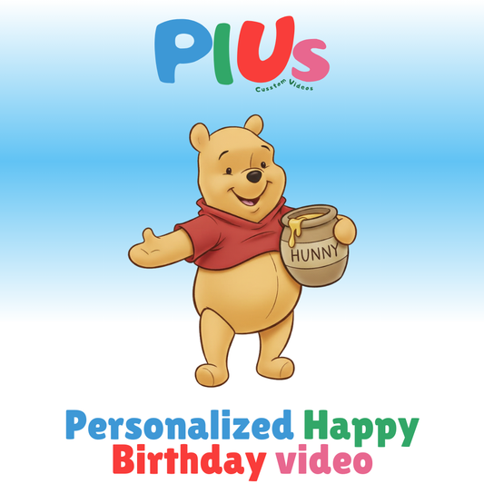 Personalized Happy Birthday video