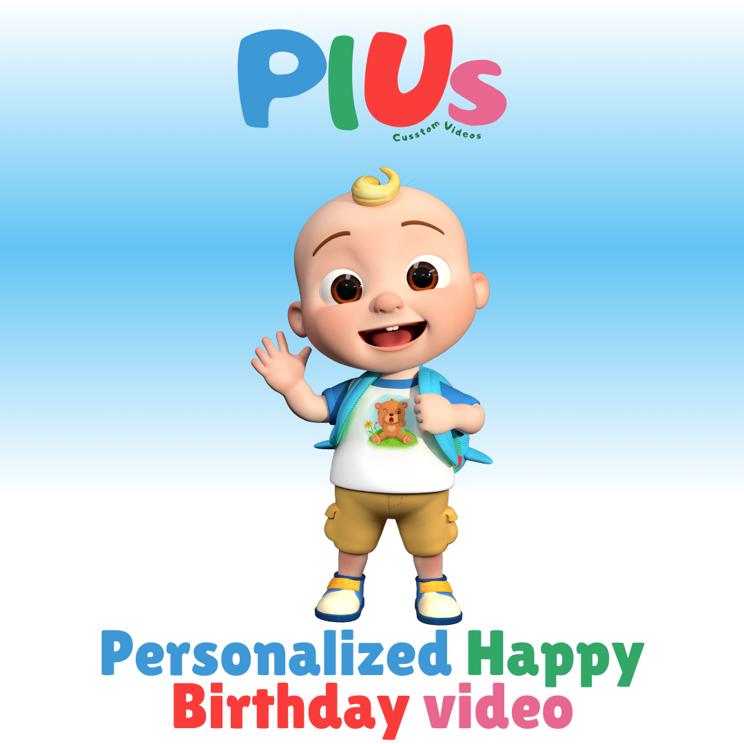 Personalized Happy Birthday video