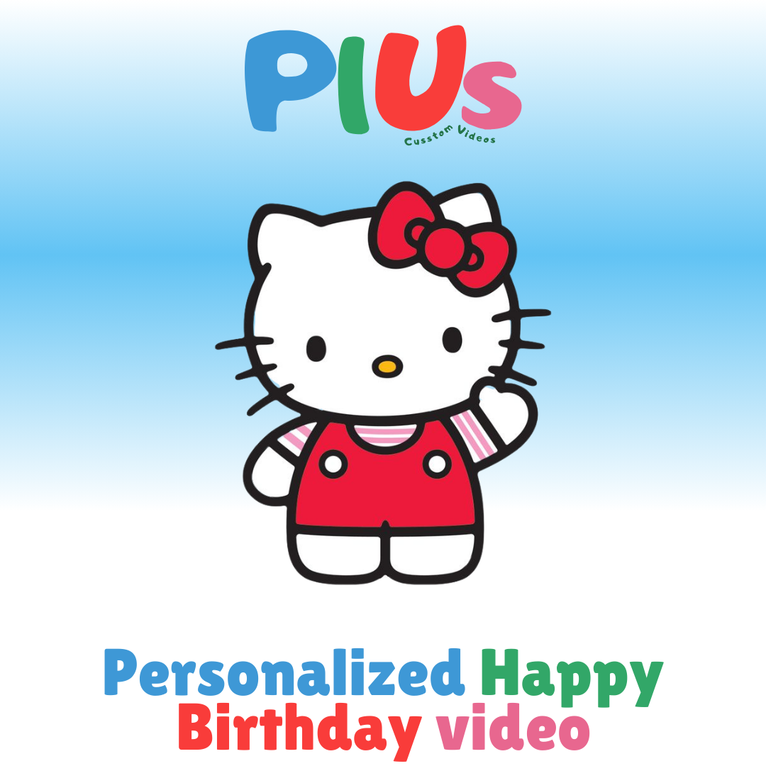 Personalized Happy Birthday video