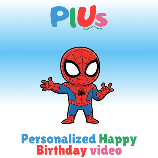 Personalized Happy Birthday video
